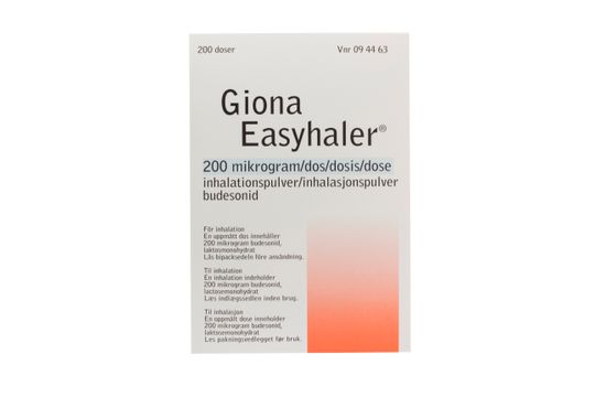 Giona Easyhaler Inhalationspulver 200 mikrogram/dos 200 dos(er)
