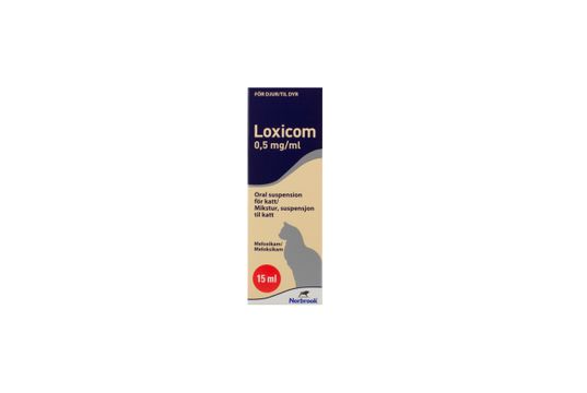 Loxicom för katt Oral suspension 0,5 mg/ml 15 milliliter
