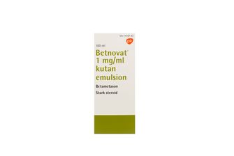 Betnovat 1 mg/ml Betametason, Kutan emulsion, 100 milliliter