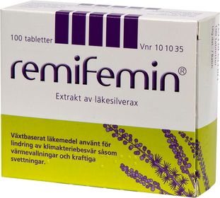 Remifemin Läkesilverax, jordstam, Tablett, 100 tablett(er)