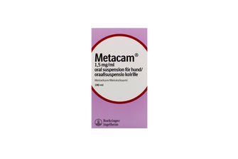 Metacam för hund 1,5 mg/ml Meloxikam, Oral suspension, 180 milliliter