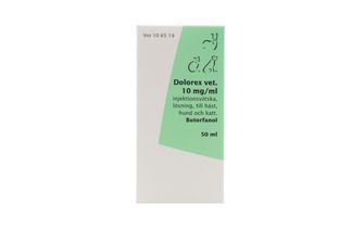 Dolorex vet. Injektionsvätska, lösning 10 mg/ml 50 milliliter