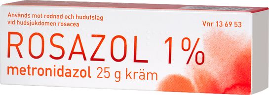 Rosazol Kräm 1 % Metronidazol 25 gram