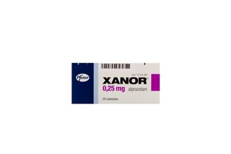 Xanor 0,25 mg Alprazolam, Tablett, 20 styck