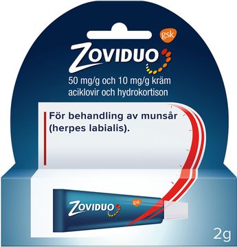 Zoviduo Kräm mot munsår