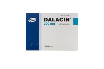 Dalacin 300 mg Klindamycin, Kapsel, hård, 100 styck