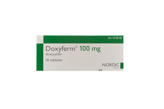 Doxyferm Tablett 100 mg Doxycyklin 30 styck