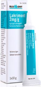 Lakrimont Ögongel 2 mg/g Karbomer 10 gram