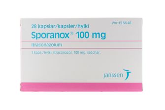 Sporanox 100 mg Itrakonazol, Kapsel, hård, 28 styck