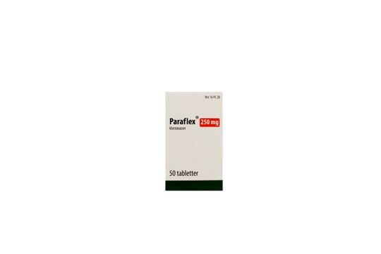 Paraflex Tablett 250 mg Klorzoxazon 50 styck