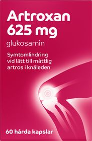 Artroxan 625 mg Glukosamin, Kapsel, hård, 1 x 60 kapsel/kapslar