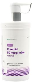 Curemid 50 mg/g Karbamid, Kräm, 500 gram