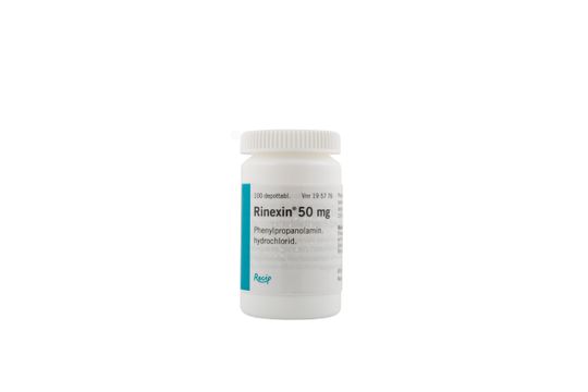 Rinexin Depottablett 50 mg Fenylpropanolamin 100 styck