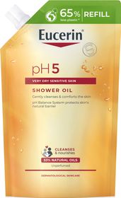 Köp Eucerin duscholja refill Oparfymerad. 400 ml på Kronans Köp Eucerin Shower oil refill utan parfym | Apohem