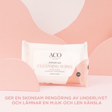 ACO INTIMATE CARE CLEANSING WIPES 10 ST