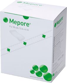 Mepore absorberande förband vid stomi 9x10 cm, enstycksförp., 50 styck