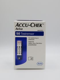 Accu-Chek Aviva testremsor, plasmakalibrerade 50 styck