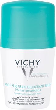 Vichy Antiperspirant Roll-on Deodorant, 50 ml
