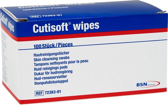 Cutisoft Wipes injektionstork 100 styck