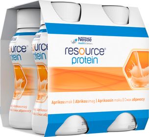 Resource Protein drickfärdigt kosttillägg aprikos, 4 x 200 milliliter