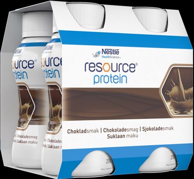 Resource Protein drickfärdigt kosttillägg, choklad 4 x 200 milliliter