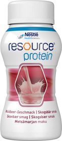 Resource Protein drickfärdigt kosttillägg skogsbär, 4 x 200 milliliter