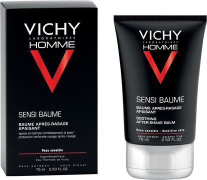 Vichy Homme Sensi-Baume Aftershave Balm Aftershave balsam, 75 ml