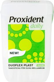 Proxident Duo Flex Av Plast Plasttandsticka, 60 st