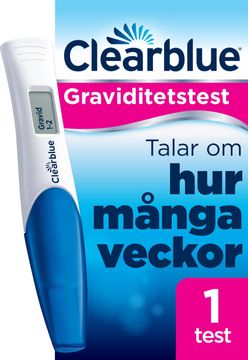 Clearblue Digital graviditetstest med veckoindikator Graviditetstest, 1 st