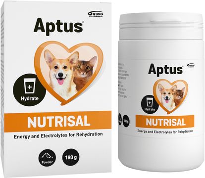 Aptus Nutrisal Vätskeersättning för hund och katt. 180 g.