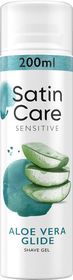 Gillette Venus Satin Care Sensitive Skin Rakgel med aloe vera 200 ml