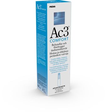 AC3 Comfort Gel för behandling av ändtarmsbesvär. 45 ml