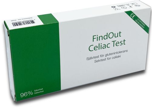 FindOut Celiac Test Självtest för celiaki (glutenintolerans) 1 st