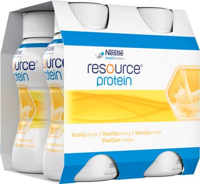 Resource Protein drickfärdigt kosttillägg, vanilj 4 x 200 milliliter