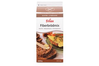 Finax brödmix Glutenfri, Fiberbrödmix, 1 kilogram