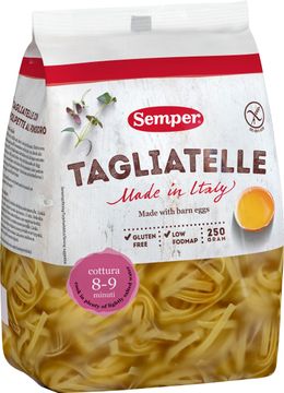 Semper Pasta pasta, tagliatelle med ägg 250 gram