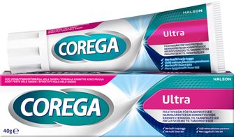 Corega Ultra Fixativkräm för tandproteser 40 g