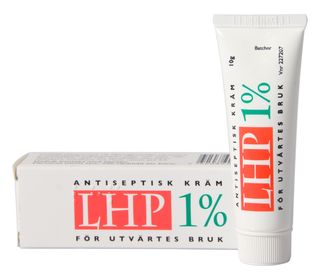 Lhp 1 % Antiseptika och sårmedel, Kräm, 10 gram