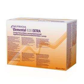 Elemental 028 Extra pulver apelsin, 10 x 100 gram