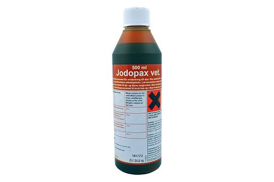 Jodopax Desinfektionsmedel till djur 500 ml