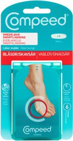 Compeed Blåsor/Skavsår Small Skavsårsplåster, 6 st