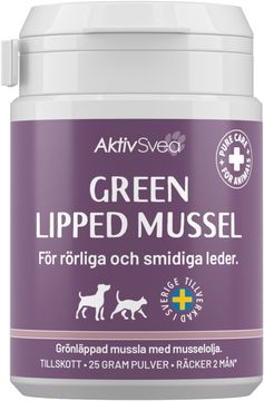 AktivSvea Green Lipped Mussel Frystorkat, 25 g