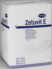 Zetuvit E sterilt absorptionsförband, 10x10 cm 25 styck