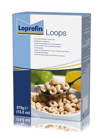 Loprofin Frukostflingor flingor Loops, 375 gram