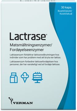 Lactrase Laktasenzym Kapsel, 30 st