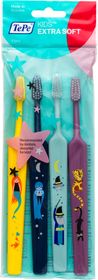 TePe Kids Extra Soft Tandborstar Från 6 År Barntandborstar 4 st