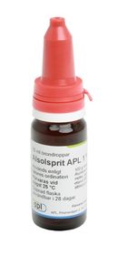 Alsolsprit APL 1% + 10% Aluminiumacetotartrat, Örondroppar, lösning, 20 milliliter