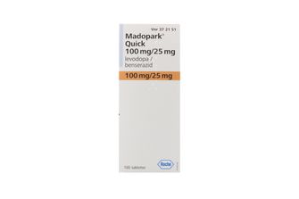 Madopark Quick Tablett 100 mg/25 mg Levodopa + benserazid 100 styck