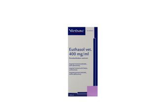 Euthasol vet. Injektionsvätska, lösning 400 mg/ml 250 milliliter