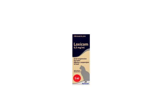 Loxicom för katt Oral suspension 0,5 mg/ml 5 milliliter